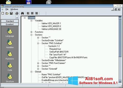 Screenshot NSIS untuk Windows 8.1