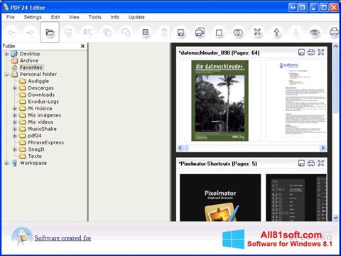 Screenshot PDF24 Creator untuk Windows 8.1