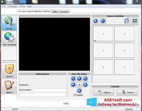 Screenshot webcamXP untuk Windows 8.1