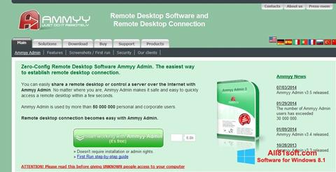 Screenshot Ammyy Admin untuk Windows 8.1