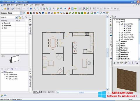 Screenshot FloorPlan 3D untuk Windows 8.1