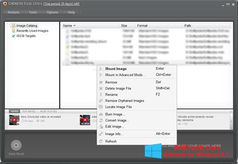 Screenshot DAEMON Tools Ultra untuk Windows 8.1