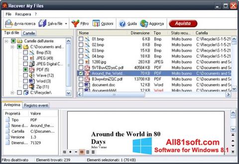 Screenshot Recover My Files untuk Windows 8.1
