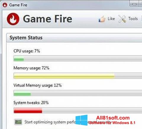 Screenshot Game Fire untuk Windows 8.1