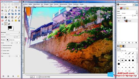 Screenshot GIMP untuk Windows 8.1