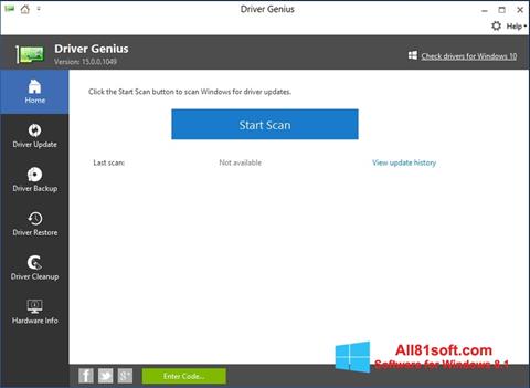 Screenshot DriverScanner untuk Windows 8.1