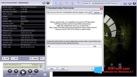 Screenshot FLV Player untuk Windows 8.1
