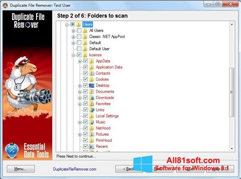 Screenshot Duplicate File Remover untuk Windows 8.1