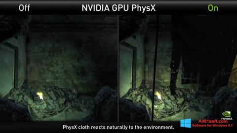 Screenshot NVIDIA PhysX untuk Windows 8.1