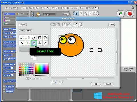 Screenshot Scratch untuk Windows 8.1