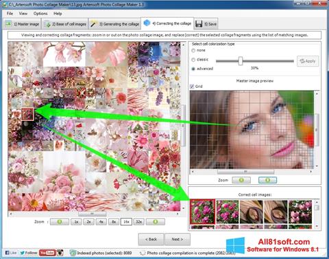 Screenshot Photo Collage untuk Windows 8.1