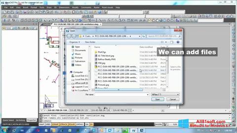 Screenshot nanoCAD untuk Windows 8.1