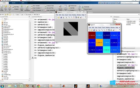 Screenshot MATLAB untuk Windows 8.1