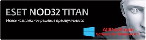 Screenshot ESET NOD32 Titan untuk Windows 8.1