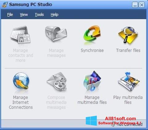 Screenshot Samsung PC Studio untuk Windows 8.1