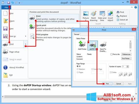 Screenshot doPDF untuk Windows 8.1