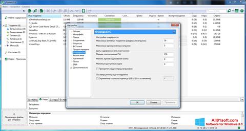 Screenshot uTorrent untuk Windows 8.1