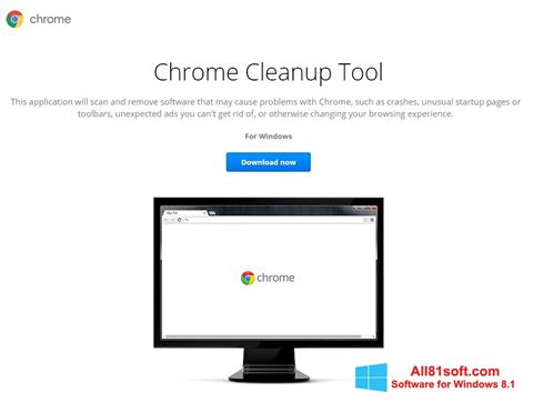 Screenshot Chrome Cleanup Tool untuk Windows 8.1