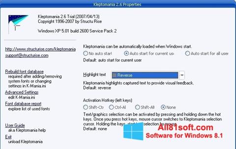 Screenshot Kleptomania untuk Windows 8.1