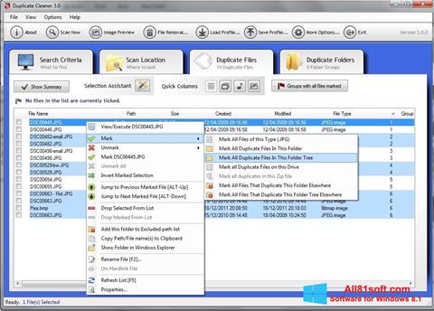 Screenshot Duplicate Cleaner untuk Windows 8.1