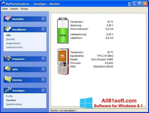 Screenshot MyPhoneExplorer untuk Windows 8.1