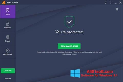 Screenshot Avast Premier untuk Windows 8.1
