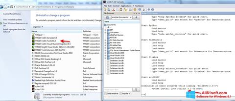 Screenshot Scilab untuk Windows 8.1