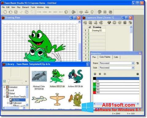Screenshot Toon Boom Studio untuk Windows 8.1