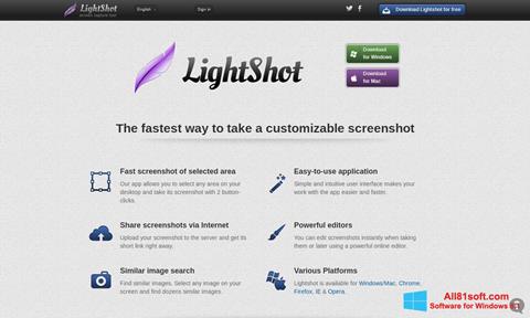 Screenshot LightShot untuk Windows 8.1