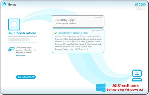 Screenshot Soluto untuk Windows 8.1