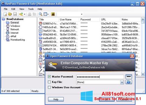 Screenshot KeePass untuk Windows 8.1
