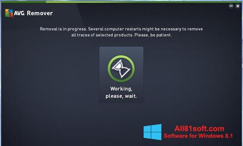 Screenshot AVG Remover untuk Windows 8.1