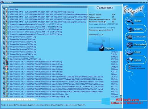 Screenshot FreeSpacer untuk Windows 8.1