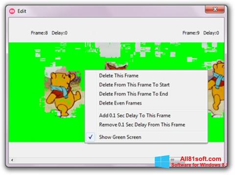 Screenshot GifCam untuk Windows 8.1