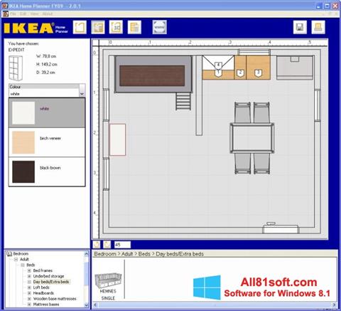 Screenshot IKEA Home Planner untuk Windows 8.1