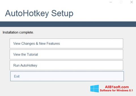 Screenshot AutoHotkey untuk Windows 8.1