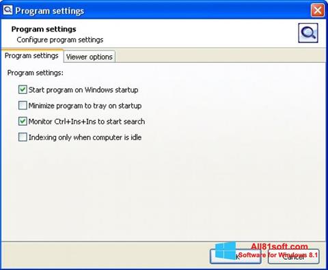 Screenshot SearchInform untuk Windows 8.1