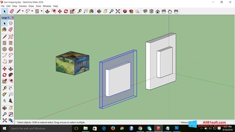 Screenshot SketchUp Make untuk Windows 8.1