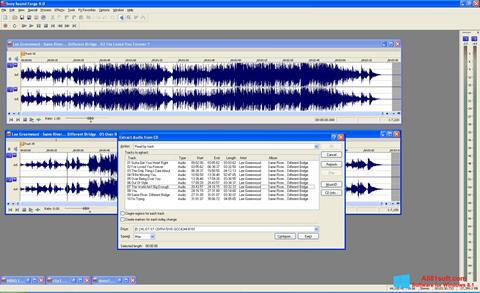 Screenshot Sound Forge untuk Windows 8.1